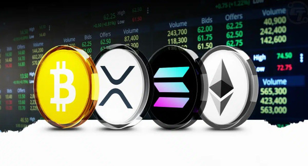 Ethereum lình xình quanh mức 2.500 USD, Solana và XRP chưa thấy cơ hội bứt phá