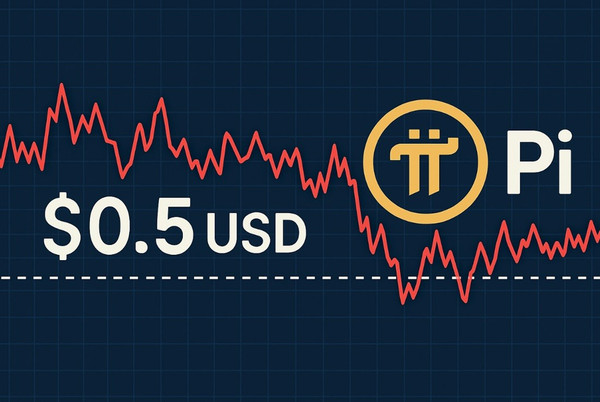 Ngày 18/6, Pi lình xình quanh vùng giá 0,5 USD
