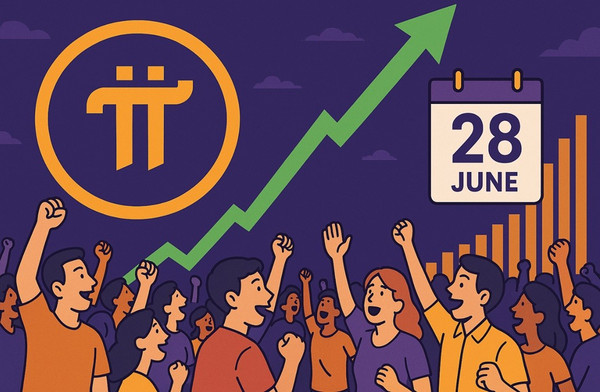 Ngày 25/6, thị trường Pi Network nhộn nhịp, giá Pi dễ dàng vượt 0,6 USD