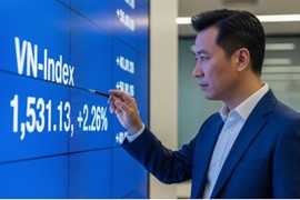 VN-Index áp sát đỉnh lịch sử, sóng tăng lan tỏa khắp thị trường