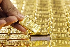 Vàng miếng leo thang mạnh, áp sát đỉnh 124 triệu đồng/lượng