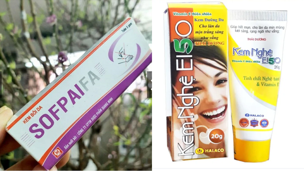 Hai lô sản phẩm kem nghệ E150 và Sofpaifa bị thu hồi vì ghi công dụng “lố”