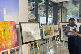 'Soi Bóng': Khi kiến trúc soi mình trong hội họa giữa lòng đô thị Sài Gòn