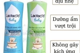 Sữa tắm gội trẻ em nhãn hiệu Lactacyd Baby Extra Milky bị làm giả, bán tràn lan trên thị trường