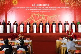 Vingroup khởi công Khu công nghiệp Tân Trào và Nhà máy nhiệt điện LNG Hải Phòng