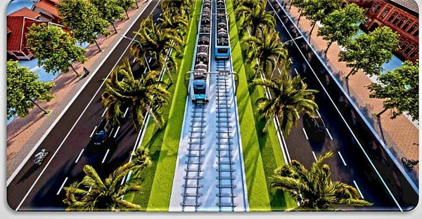  Phú Quốc sắp xây tuyến tàu điện đô thị dài gần 18 km, có vốn đầu tư 9.000 tỷ đồng