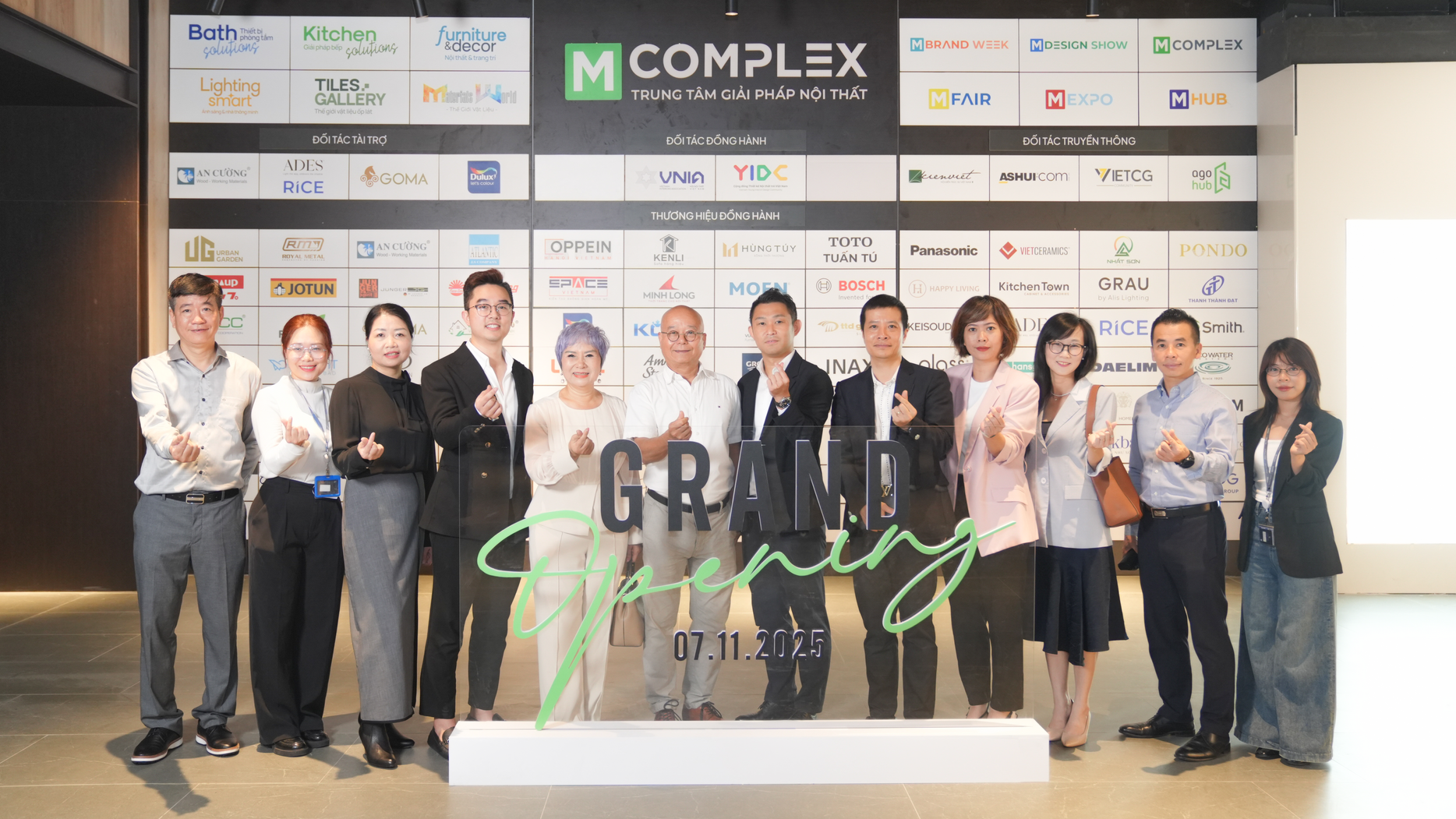 Khai trương trung tâm giải pháp nội thất MComplex