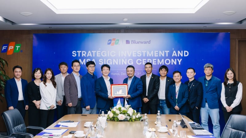 FPT đầu tư chiến lược vào Blueward, đẩy mạnh thị trường Hàn Quốc