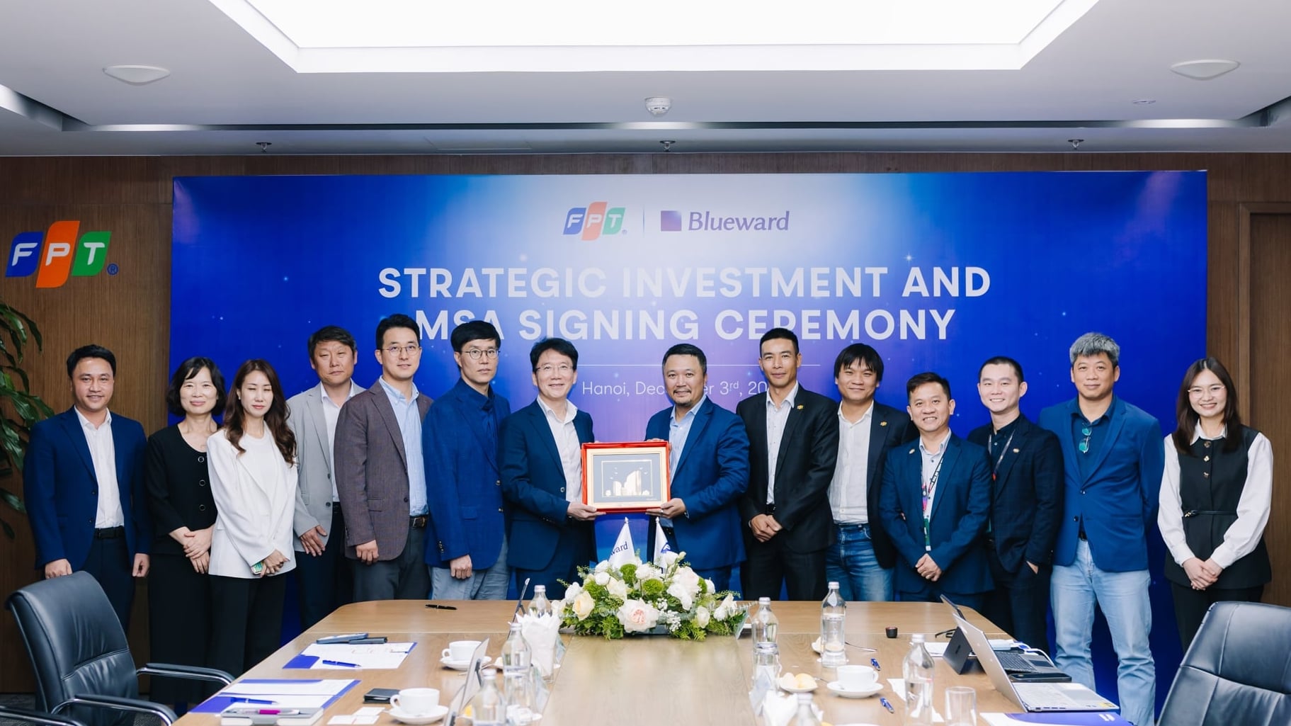 FPT đầu tư chiến lược vào Blueward, đẩy mạnh thị trường Hàn Quốc