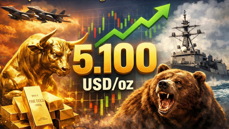 Dự báo giá vàng tuần 23-27/02: Phe bò chiếm ưu thế trước bóng ma địa chính trị