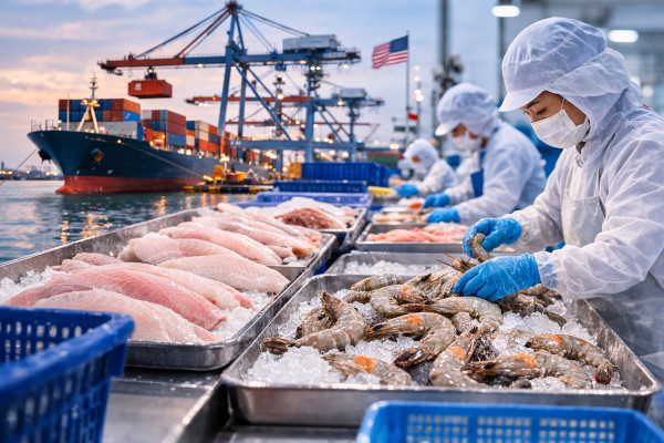 Thuế nhập khẩu Mỹ 10%: “Khoảng thở” ngắn hạn cho thủy sản Việt Nam