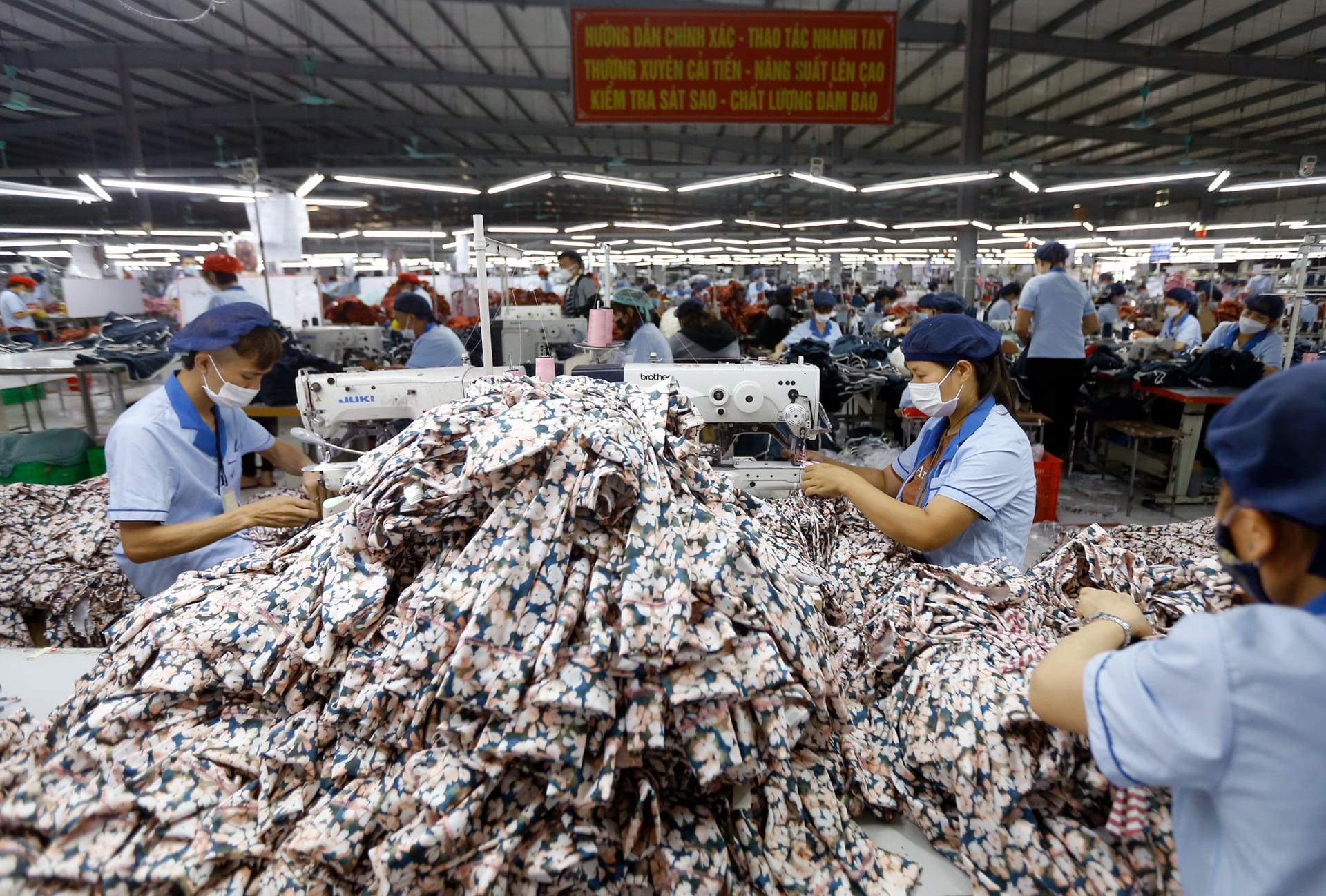 Mô hình dệt may tuần hoàn giảm ô nhiễm.