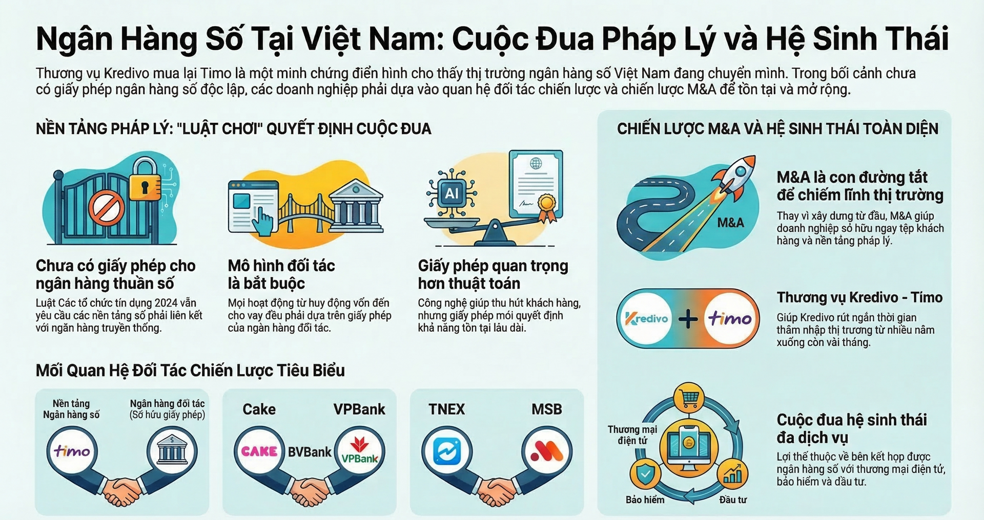 Cuộc chơi ngân hàng số tại Việt Nam: Khi ứng dụng mượt mà không bằng 'bóng lưng' đối tác 3