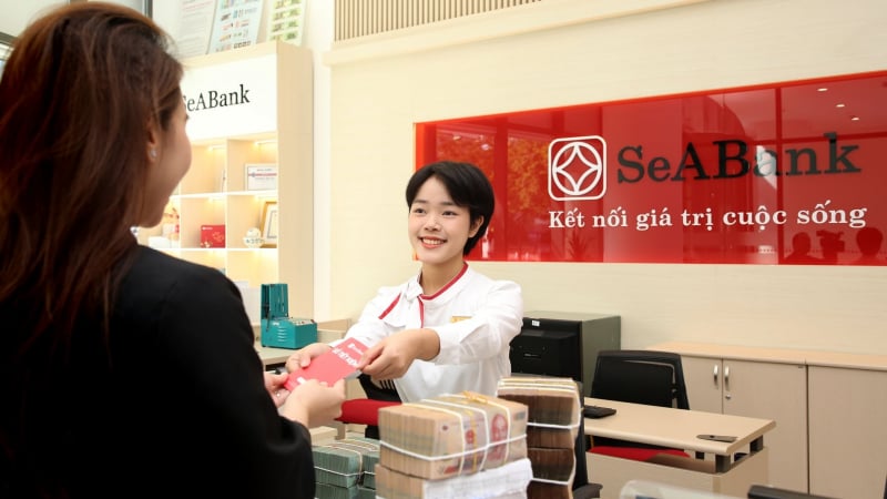 SeABank giảm 0,5%/năm lãi suất huy động