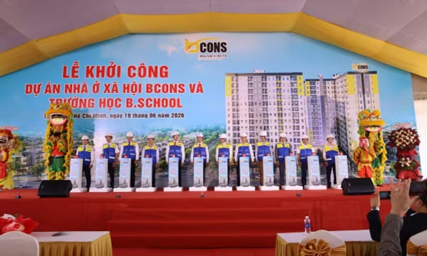 TP.HCM khởi công dự án nhà ở xã hội Bcons hơn 800 căn