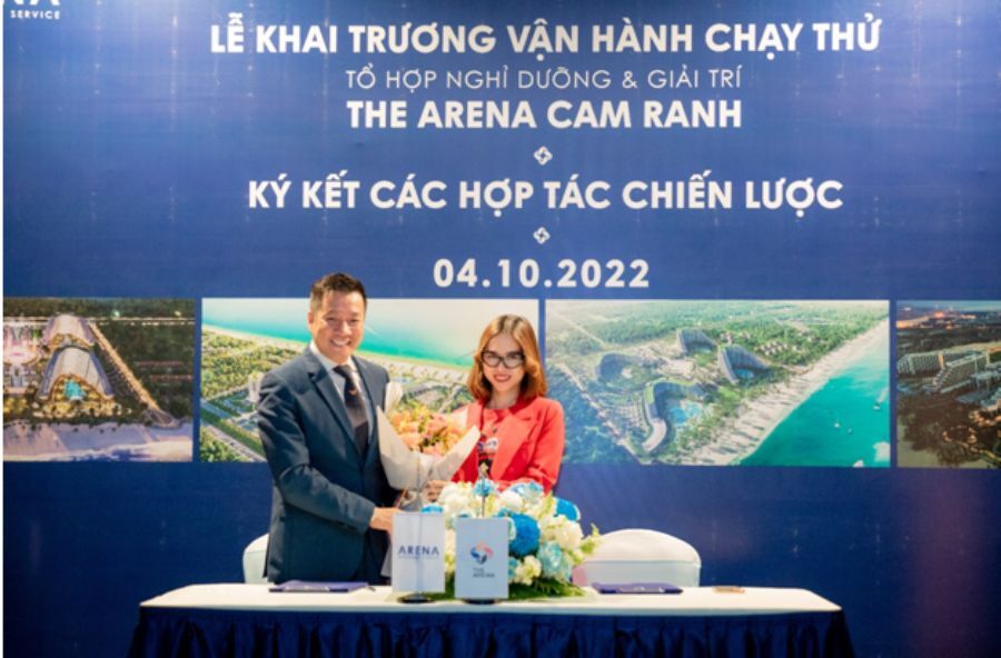 AMS van hanh thu nghiem To hop Nghi duong va Giai tri The ARENA 2 AMS vận hành thử nghiệm Tổ hợp Nghỉ dưỡng và Giải trí The ARENA 2
