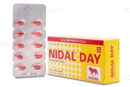 Lô thuốc viên nang mềm Nidal Day bị thu hồi vì kém chất lượng