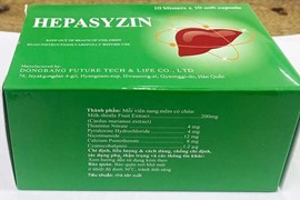 Hà Nội: Thu hồi khẩn thuốc Hepasyzin điều trị bệnh gan