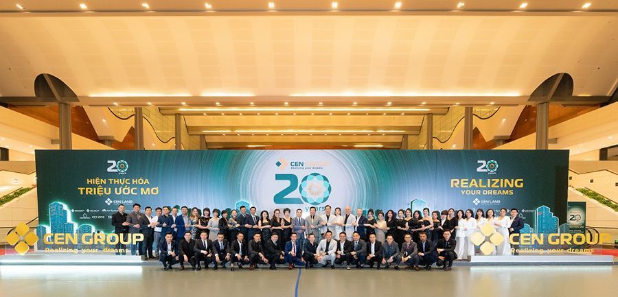 Ấn tượng Đại lễ hội kỷ niệm 20 năm thành lập Cen Group - “Hiện thực hóa triệu ước mơ”
