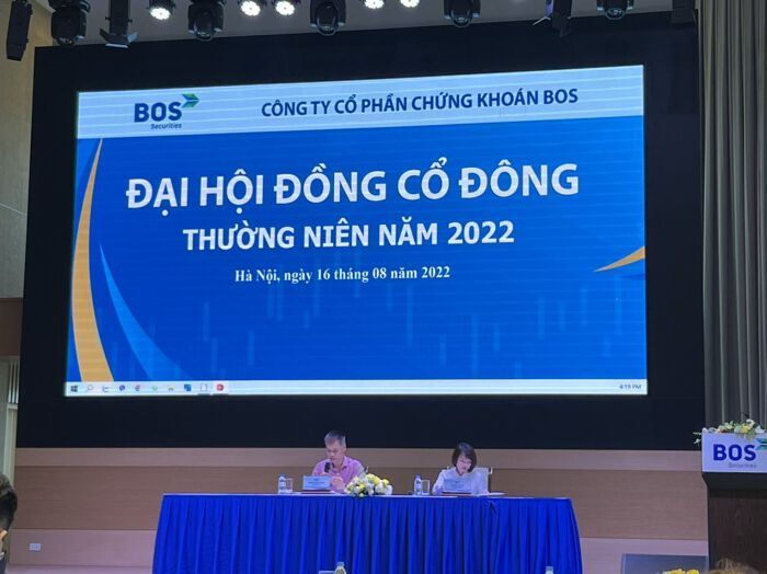 Chứng khoán BOS tiếp tục có biến động lãnh đạo cấp cao