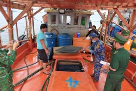 Tạm giữ 2 tàu vận chuyển hơn 62.000 lít dầu DO không rõ nguồn gốc tại Kiên Giang