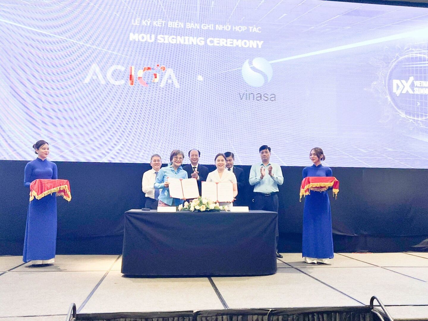 VINASA ký kết Biên bản ghi nhớ về hợp tác thúc đẩy chuyển đổi số với 3 đối tác quan trọng 3