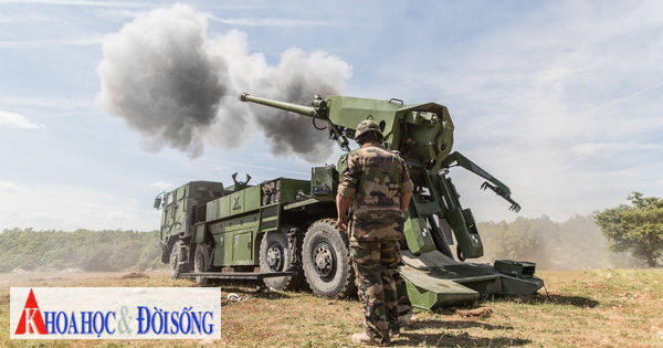 Quân đội Ukraine đã sử dụng pháo tự hành CAESAR do Pháp viện trợ