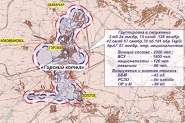 Vòng vây “túi Gorskoe” siết chặt, quân Ukraine tháo chạy khỏi hai thị trấn Zolotoe và Gorskoe