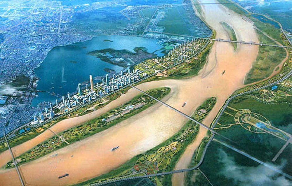 Ha Noi ngung trien khai du an song Hong: Diem cong va tru? sun-group-quy-hoach-song-hong.jpg