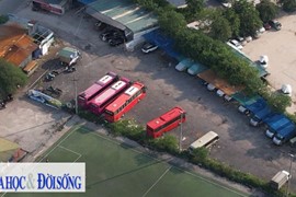 Hà Nội: Bãi xe, sân tập lái xe hoạt động trái phép tại phường Đại Kim, chính quyền ở đâu?