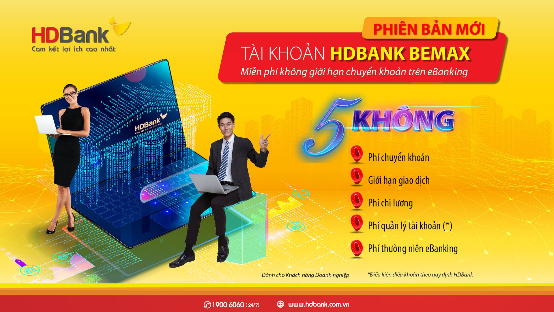 Doanh nghiep huong nhieu loi ich tu tai khoan online chuyen tien mien phi hdbank-bemax-01-kv.jpg