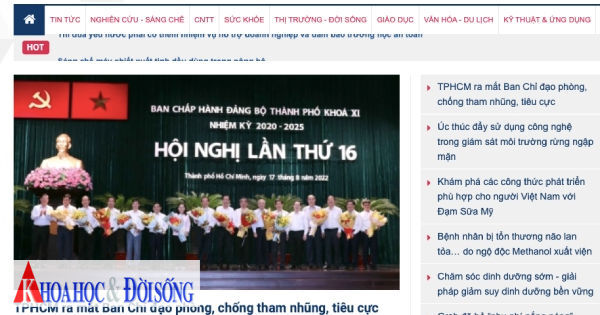 Thành lập Tạp chí Khoa học phổ thông