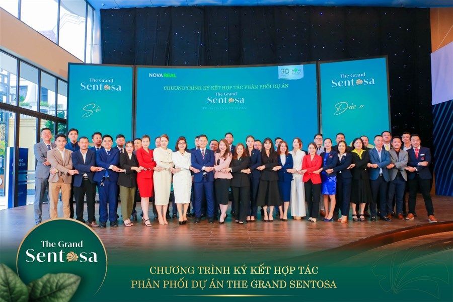 Lễ ra quân và ký kết hợp tác phân phối dự án The Grand Sentosa 2