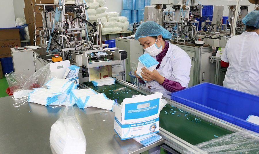 Xuất khẩu khẩu trang y tế trong tháng 8 tăng mạnh, đạt 16,2 triệu chiếc
