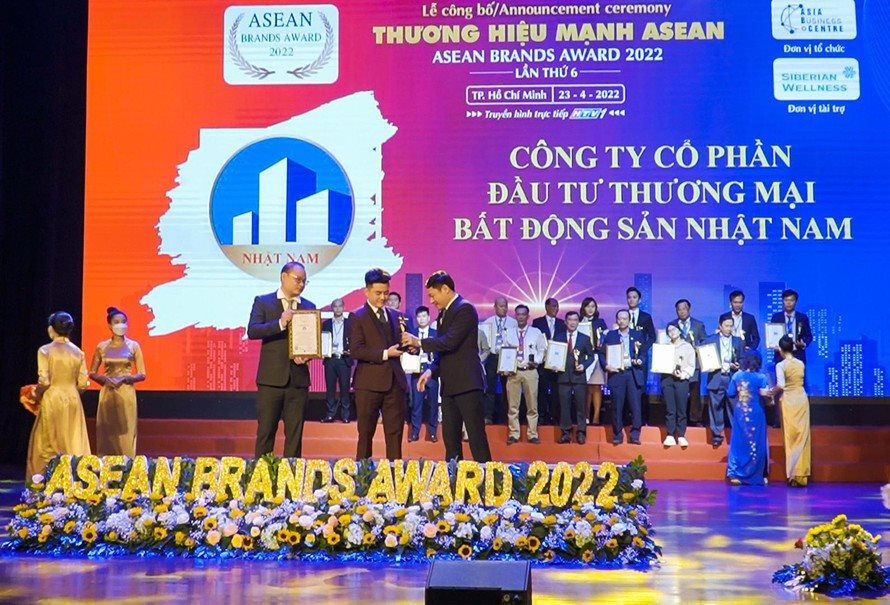 Bất động sản Nhật Nam đạt Top 10 Thương hiệu mạnh Asean | Khoa học và Đời sống