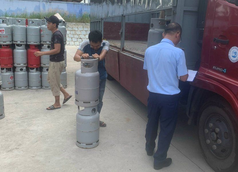 Xử phạt Công ty khí hóa lỏng miền Trung vì có hành vi thu gom chai LPG không thuộc sở hữu