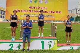 Hà Nội: Nhất toàn đoàn Giải vô địch điền kinh trẻ quốc gia 2022