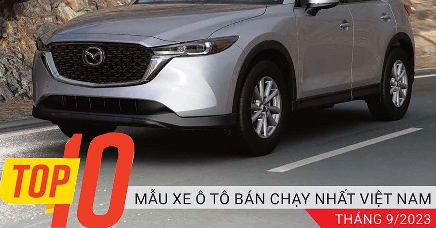 Top 10 mẫu xe bán chạy nhất Việt Nam tháng 9/2023: “Ngôi vương” không đổi, “tân binh” Honda BR-V lên tiếng