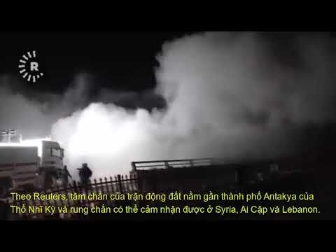 Lại xuất hiện động đất ở biên giới Thổ Nhĩ Kỳ và Syria