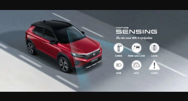 Honda WR-V 2023 ra mat tai Thai Lan, chuan bi ve Viet Nam dau Toyota Raize, Kia Sonet 4 Honda WR-V