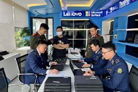 Thái Nguyên: Tạm giữ 26 máy tính xách tay nhập lậu