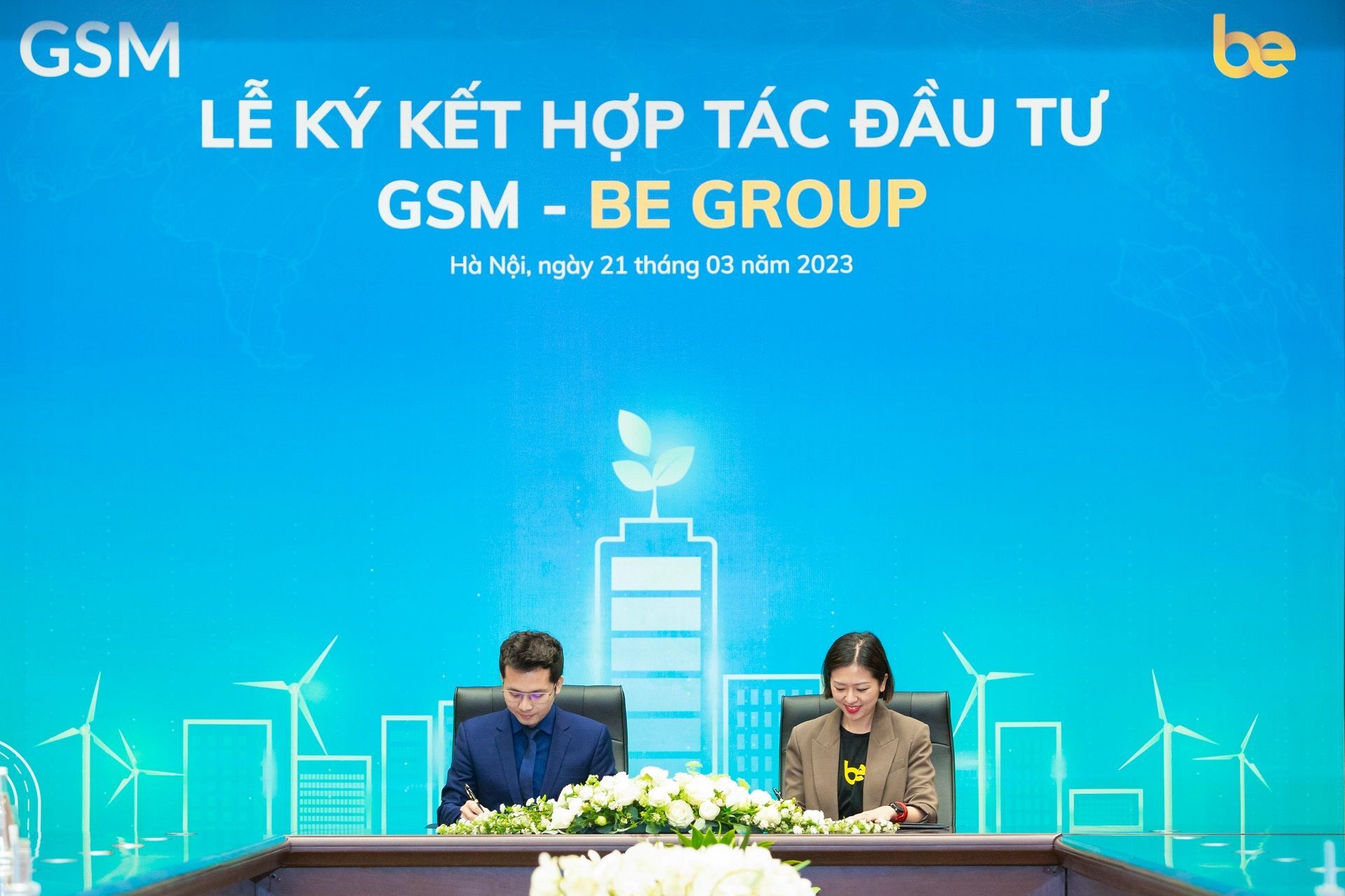 GSM "bắt tay" với Be Group mở rộng mạng lưới xe điện