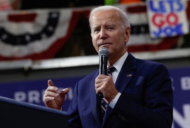 Tong thong Joe Biden khang dinh tien gui tiet kiem cua nguoi dan My dang duoc bao dam Tổng thống Mỹ Joe Biden