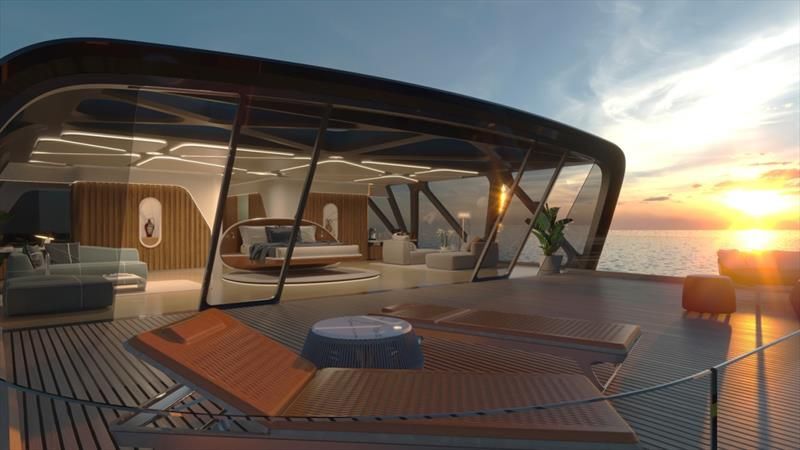Chiem nguong sieu du thuyen in 3D “vo hinh” Pegasus 3 siêu du thuyền