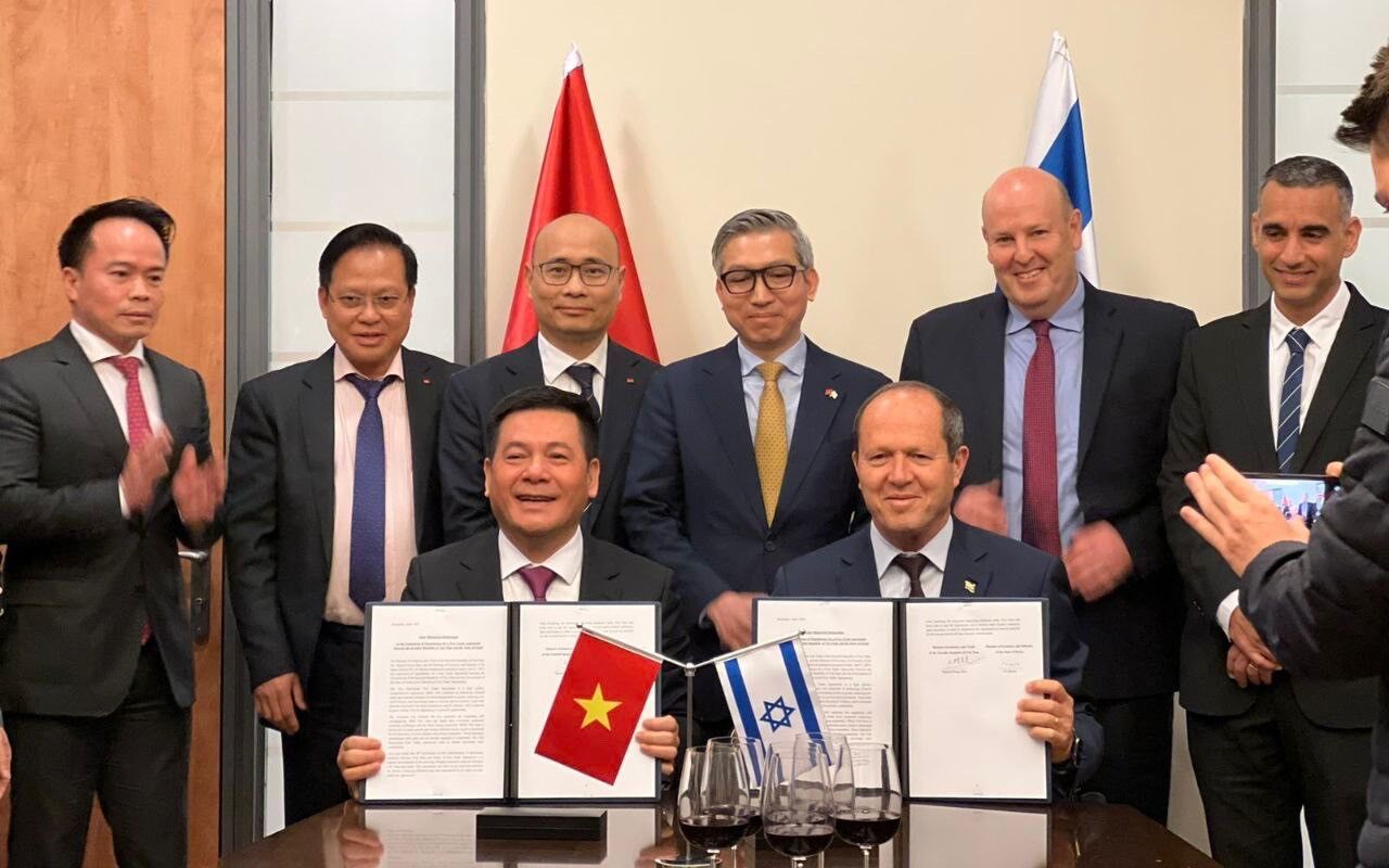 Kết thúc đàm phán FTA giữa Việt Nam và Israel