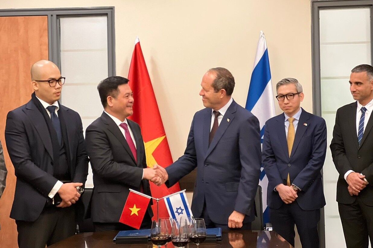 Ket thuc dam phan FTA giua Viet Nam va Israel 2 Kết thúc đàm phán Hiệp định thương mại tự do giữa Việt Nam và I-xra-en (VIFTA)