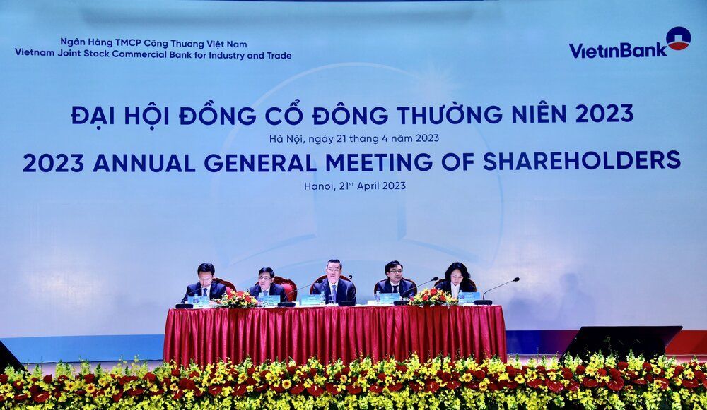 Đại hội đồng cổ đông thường niên năm 2023 của VietinBank