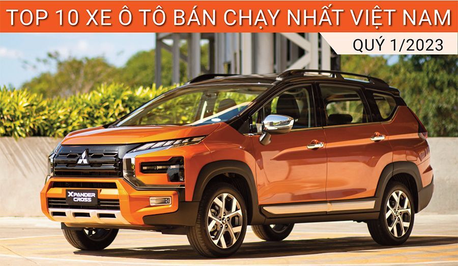 Điểm danh 10 mẫu xe bán chạy nhất Việt Nam quý 1/2023