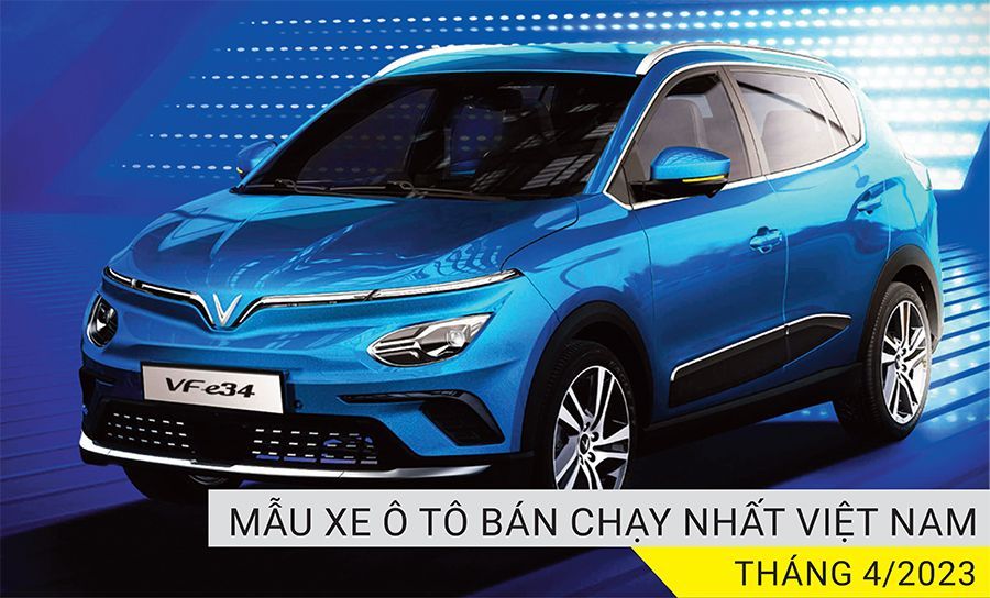 Top 10 xe bán chạy tháng 4/2023: Thương hiệu Việt khẳng định vị thế