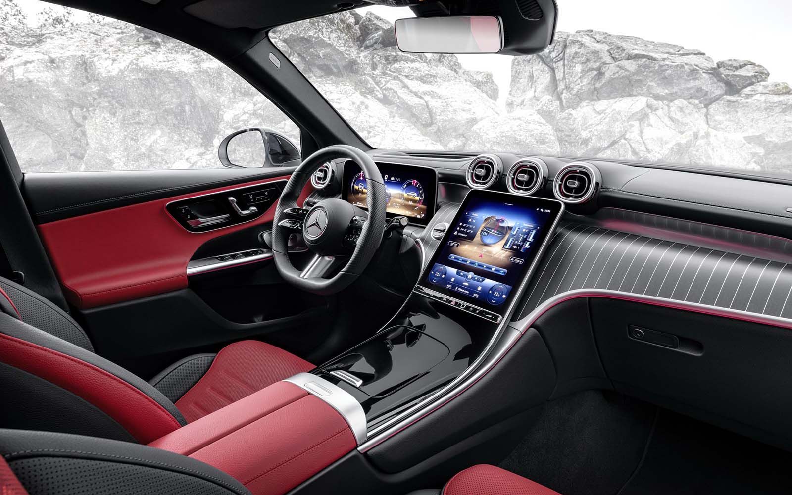 Nội thất xe Mercedes-Benz GLC
